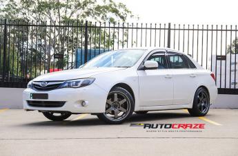 SUBARU WRX DRIFTER GUN METAL MATTE